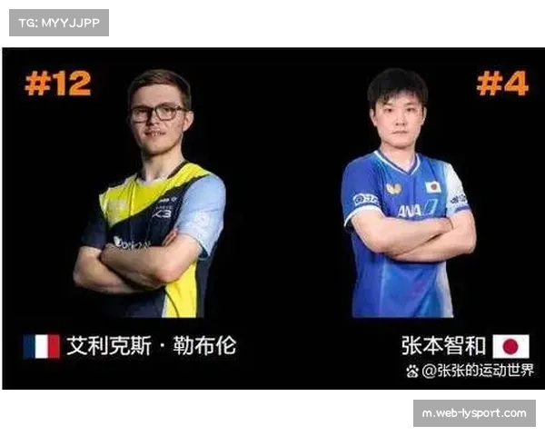 张本智和与勒布伦男单对决进入白热化，日本一哥面临五连败危机
